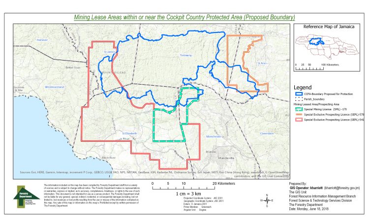 Map 10 - CCPA and Mining Lease Areas